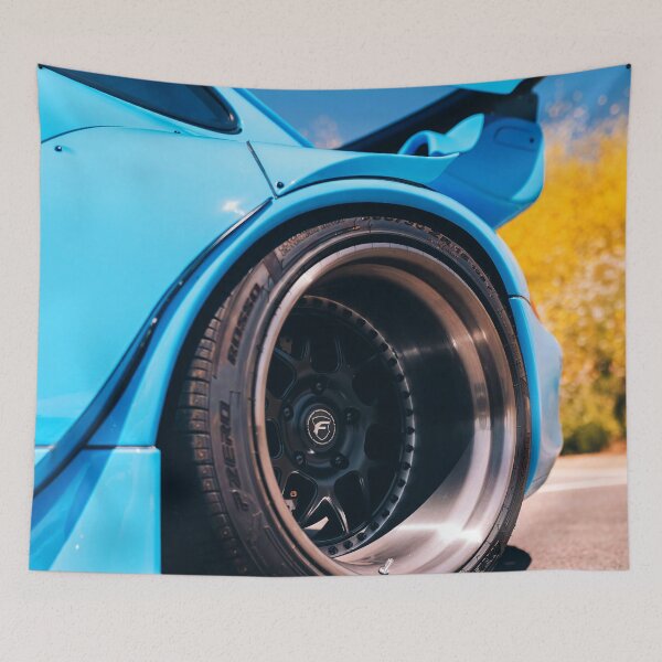 Item preview, Car Blue Porsche 993 designed and sold by Suzannehuggins.