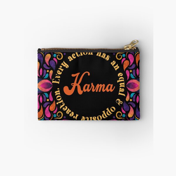 Item preview, Funny Retro Karma Design- Every action has an equal & opposite reaction~Karma designed and sold by jamie Omahen.