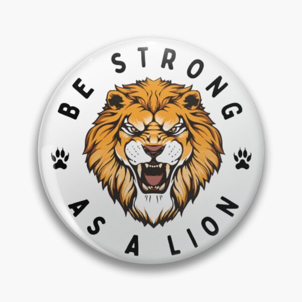 Item preview, Be Strong As A Lion designed and sold by ImaginedCo.