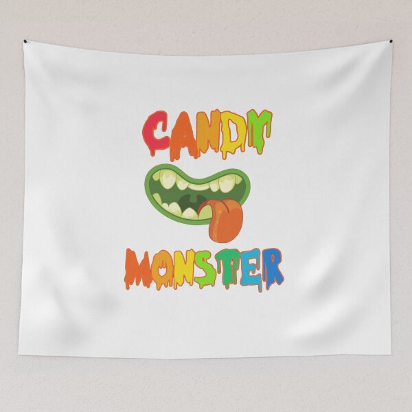 Item preview, candy monster, halloween candy designed and sold by Sophistical.