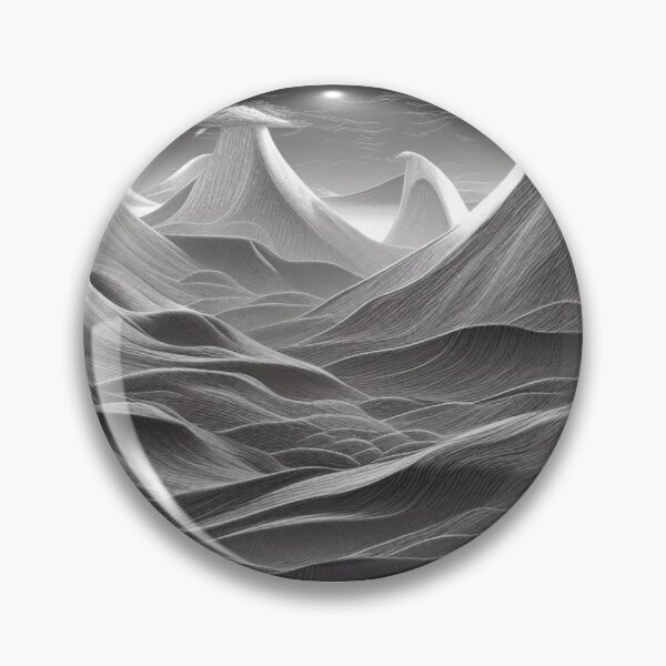 Item preview, A Grayscale Abstract Landscape Featuring Dunes designed and sold by AGHathaway.