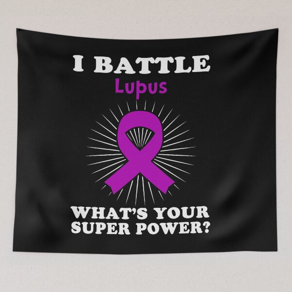 Item preview, I Battle Lupus Funny Lupus Warrior Gift designed and sold by rechardtee.