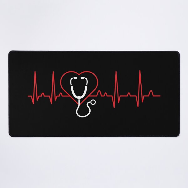 Item preview, Stethoscope Heartbeat Nursing Gift for Him Her Valentine Day designed and sold by haselshirt.