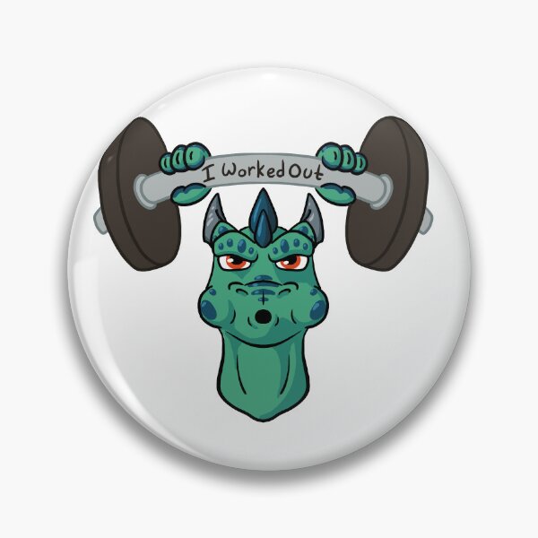 Item preview, Little Dragon Achievements: Worked Out designed and sold by BelleDraco.