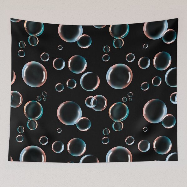 Item preview, Colorful shimmering soap bubbles designed and sold by Anakathrin.