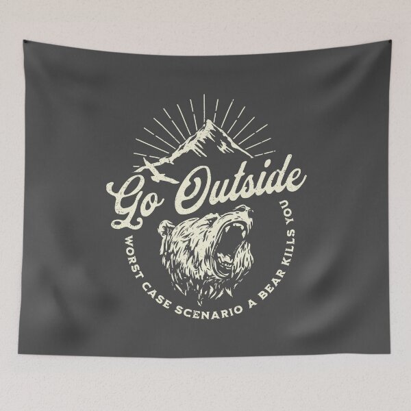 Item preview, Go Outside Worst Case Scenario A Bear Kills You designed and sold by petestyles.