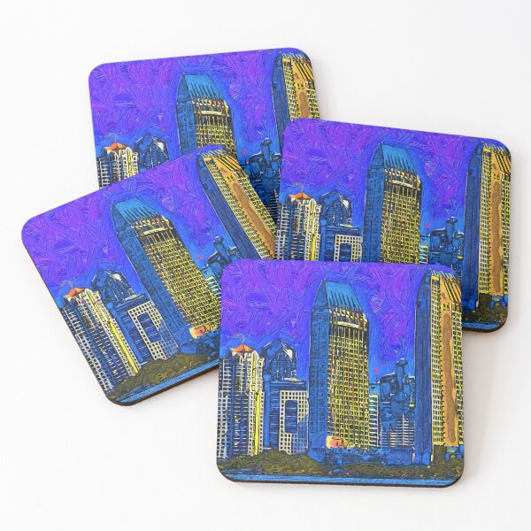 Item preview, San Diego In Abstract designed and sold by KirtTisdale.