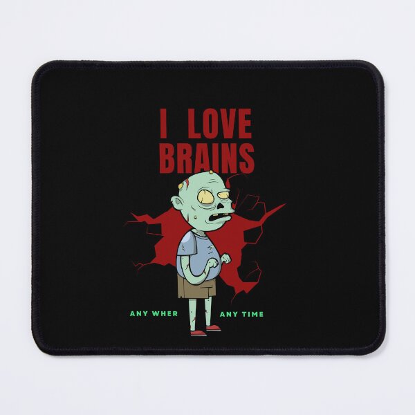 Item preview, Zombie Love Brains any wher any time designed and sold by Magic Touch  ⭐⭐⭐⭐⭐.