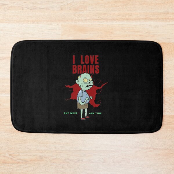 Item preview, Zombie Love Brains any wher any time designed and sold by Magic Touch  ⭐⭐⭐⭐⭐.