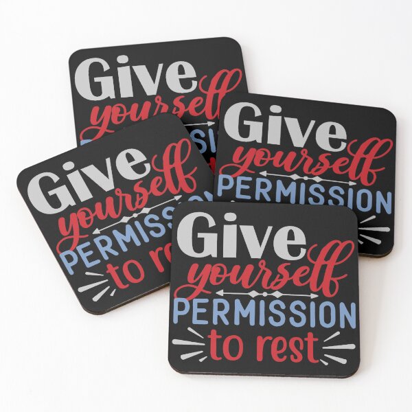 Item preview, Give Yourself Permission To Rest designed and sold by Gevover.