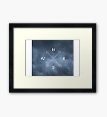 Compass Framed Print