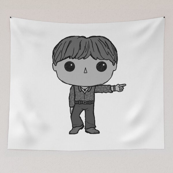 Item preview, BTS Jin Dynamite (B&W) designed and sold by mymikrokosmos.