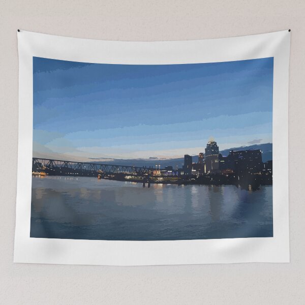 Item preview, Cincinnati Skyline designed and sold by artbymj.