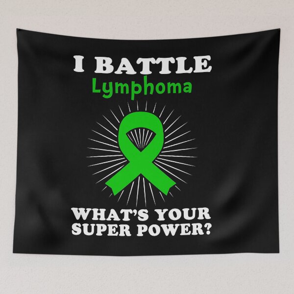 Item preview, I Battle Lymphoma Funny Lymphoma Warrior Gift designed and sold by rechardtee.