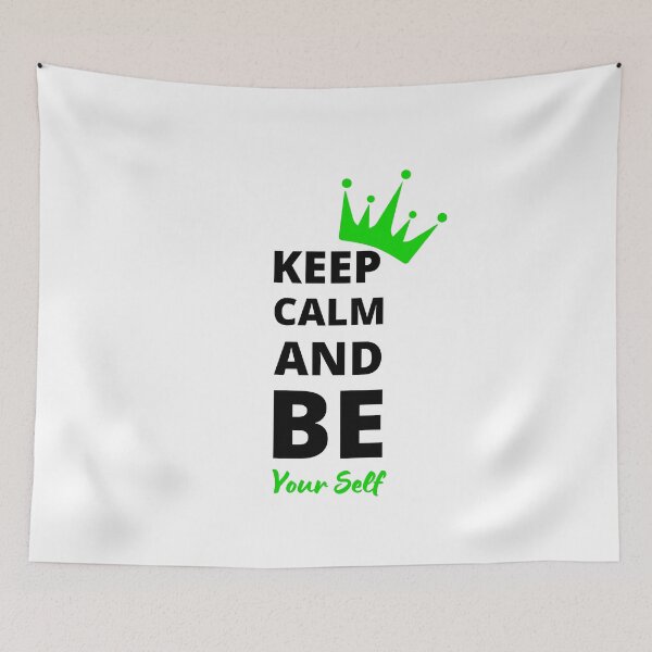 Item preview,  Keep calm and be yourself  designed and sold by Zeetube.