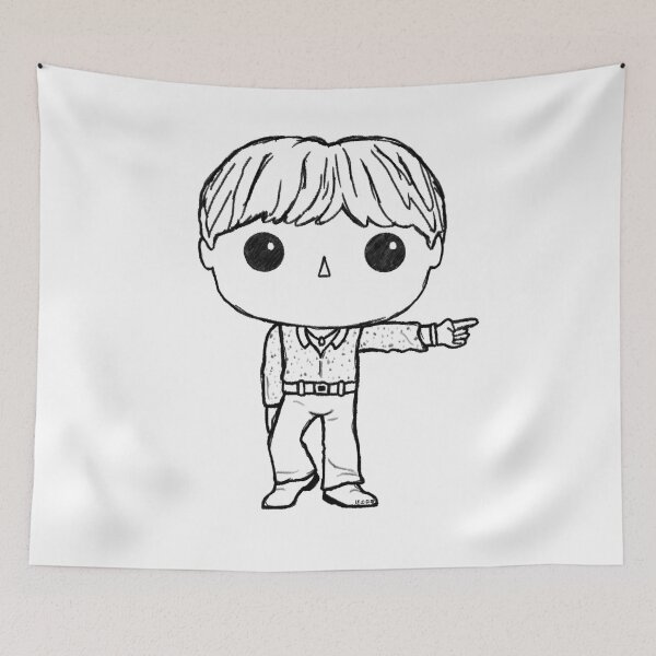 Item preview, BTS Jin Dynamite (outline) designed and sold by mymikrokosmos.