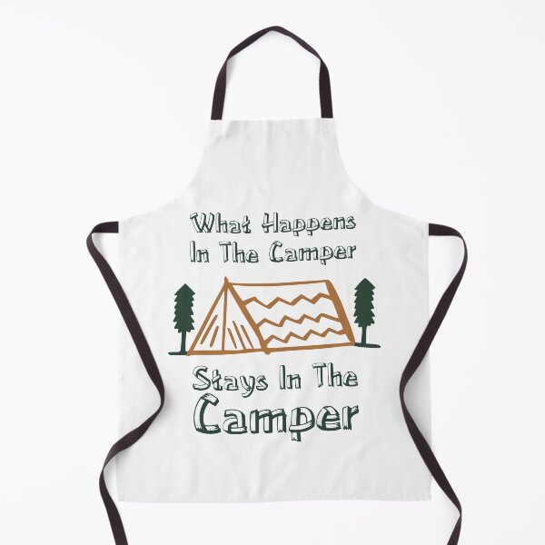 Item preview, What Happens in The Camper Stays In The Camper Camping Sayings designed and sold by Add To Cart.