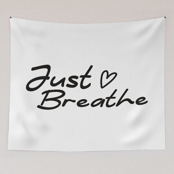 Item preview, Just Breathe designed and sold by BlueZenStudio.
