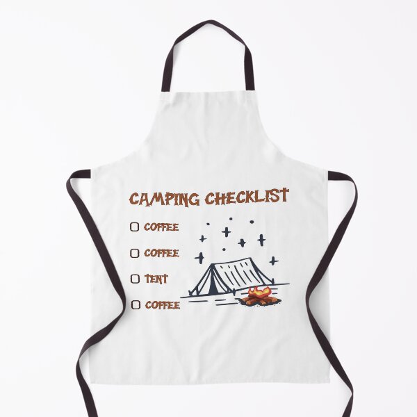 Item preview, Camping checklist For Coffee Lovers designed and sold by Add To Cart.