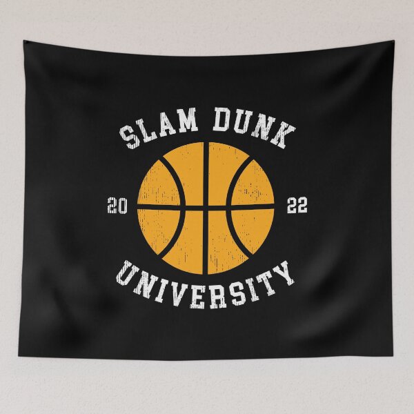 Item preview, Slam Dunk University | Basketball Badge Emblem designed and sold by Slam-Dunkan.