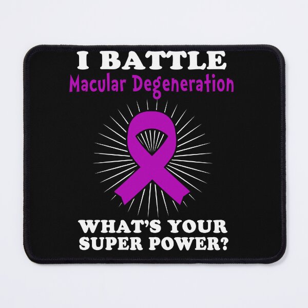 Item preview, I Battle Macular Degeneration Funny Macular Degeneration Warrior Gift designed and sold by rechardtee.