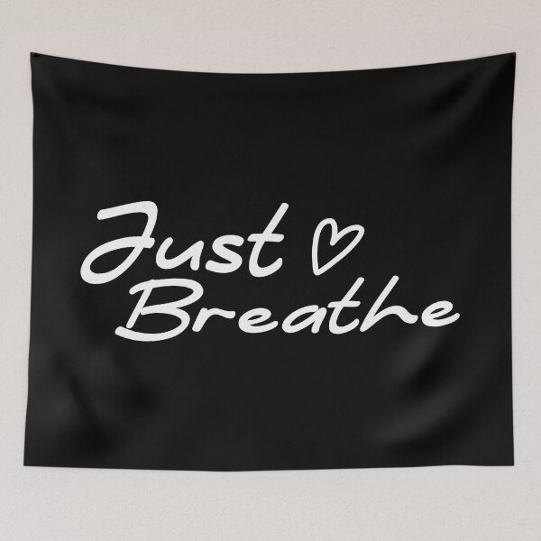 Item preview, Just Breathe designed and sold by BlueZenStudio.