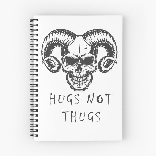 Item preview, hugs not thugs  designed and sold by STOREMUZAN.