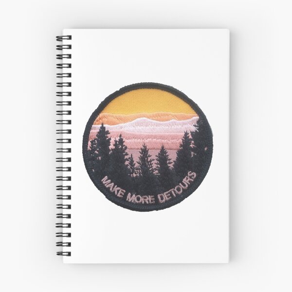 Item preview, Make More Detours Patch designed and sold by livpaigedesigns.
