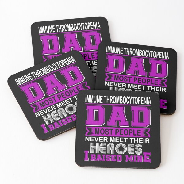 Item preview, Proud Immune Thrombocytopenia Dad Most People Never Meet Their Heroes I Raise Mine designed and sold by frechettee.