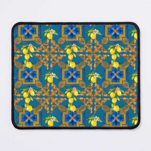 Item preview, Sicilian tiles,mediterranean,mosaic,lemons, designed and sold by MariaMarinova.