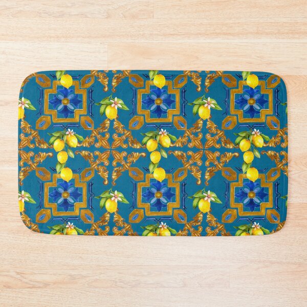 Item preview, Sicilian tiles,mediterranean,mosaic,lemons, designed and sold by MariaMarinova.