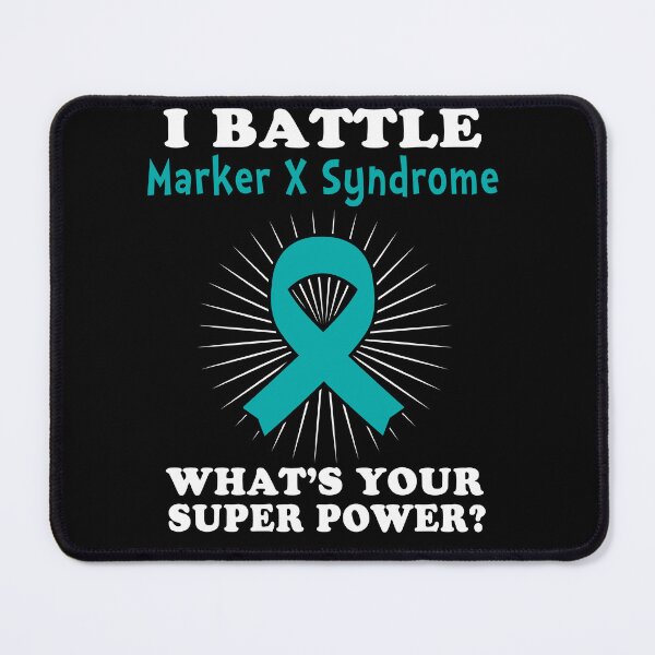 Item preview, I Battle Marker X Syndrome Funny Marker X Syndrome Warrior Gift designed and sold by rechardtee.