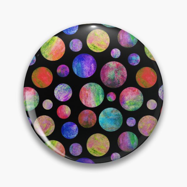 Item preview, polka dots multicolor trendy pattern designed and sold by cutecrazytshirt.