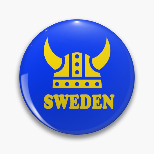 Item preview, Sweden Viking Hat Shield Helmet with Horns designed and sold by funnytshirtemp.