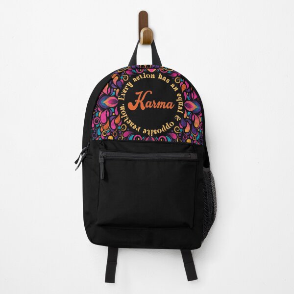 Item preview, Funny Retro Karma Design- Every action has an equal & opposite reaction~Karma designed and sold by jamie Omahen.