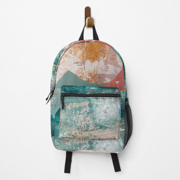 Item preview, Teal Dreams of the Desert Life Painterly Abstract Pattern  designed and sold by ginaisarty.