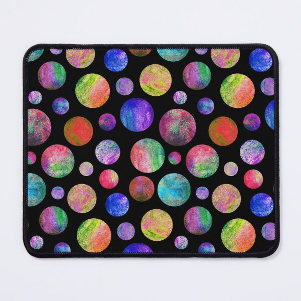 Item preview, polka dots multicolor trendy pattern designed and sold by cutecrazytshirt.
