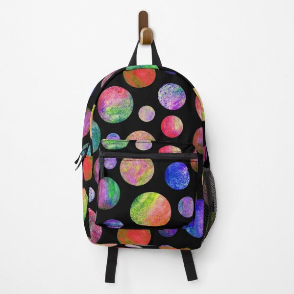 Item preview, polka dots multicolor trendy pattern designed and sold by cutecrazytshirt.