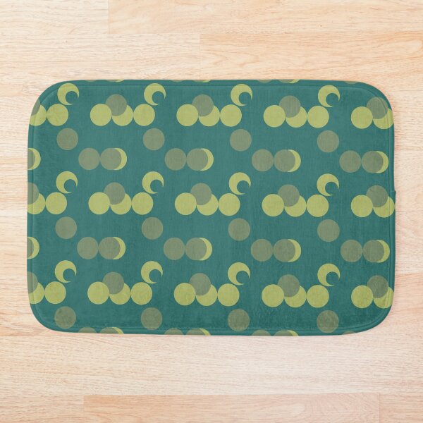 Item preview, Green dancing dots designed and sold by smattpatt.