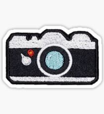 Camera Iron on Patch Sticker