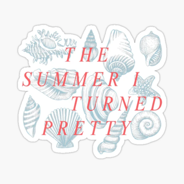 The Summer I Turned Pretty Sticker for Sale by the summer i turned pretty