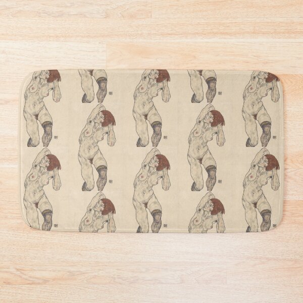 Item preview, Egon Schiele Nude in Black Stockings (1917) Drawings designed and sold by TeeARTHY.