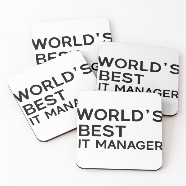 Item preview, World Best It Manager designed and sold by LordArt.