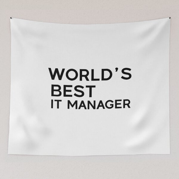 Item preview, World Best It Manager designed and sold by LordArt.