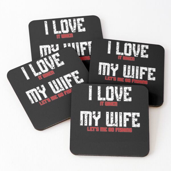 Item preview, Funny I Love It When My Wife Lets Me Go Fishing Hilarious Novelty Gift Idea designed and sold by Countrysmart.