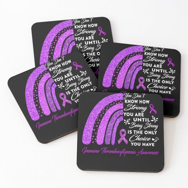 Item preview, You Don't Know How Strong You Are Rainbow Immune Thrombocytopenia Awareness designed and sold by Gillosina.
