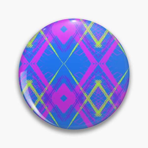 Item preview, Neon colors, a unique hand drawn geometric repeating pattern - WelshDesigns designed and sold by welshdesigns.