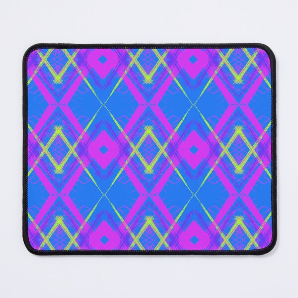 Item preview, Neon colors, a unique hand drawn geometric repeating pattern - WelshDesigns designed and sold by welshdesigns.
