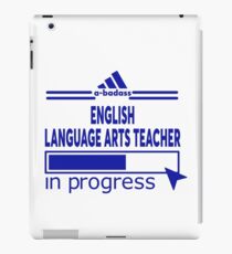 ENGLISH LANGUAGE ARTS TEACHER iPad Case/Skin