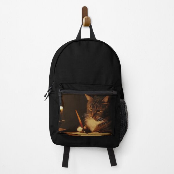 Item preview, Ambrose the Cat, writing by candlelight (Baroque) designed and sold by thecatandkettle.